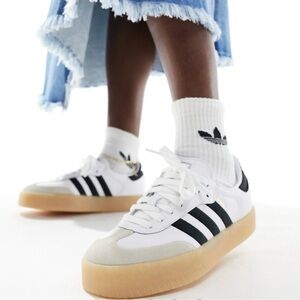 Adidas Sambae platform size 6